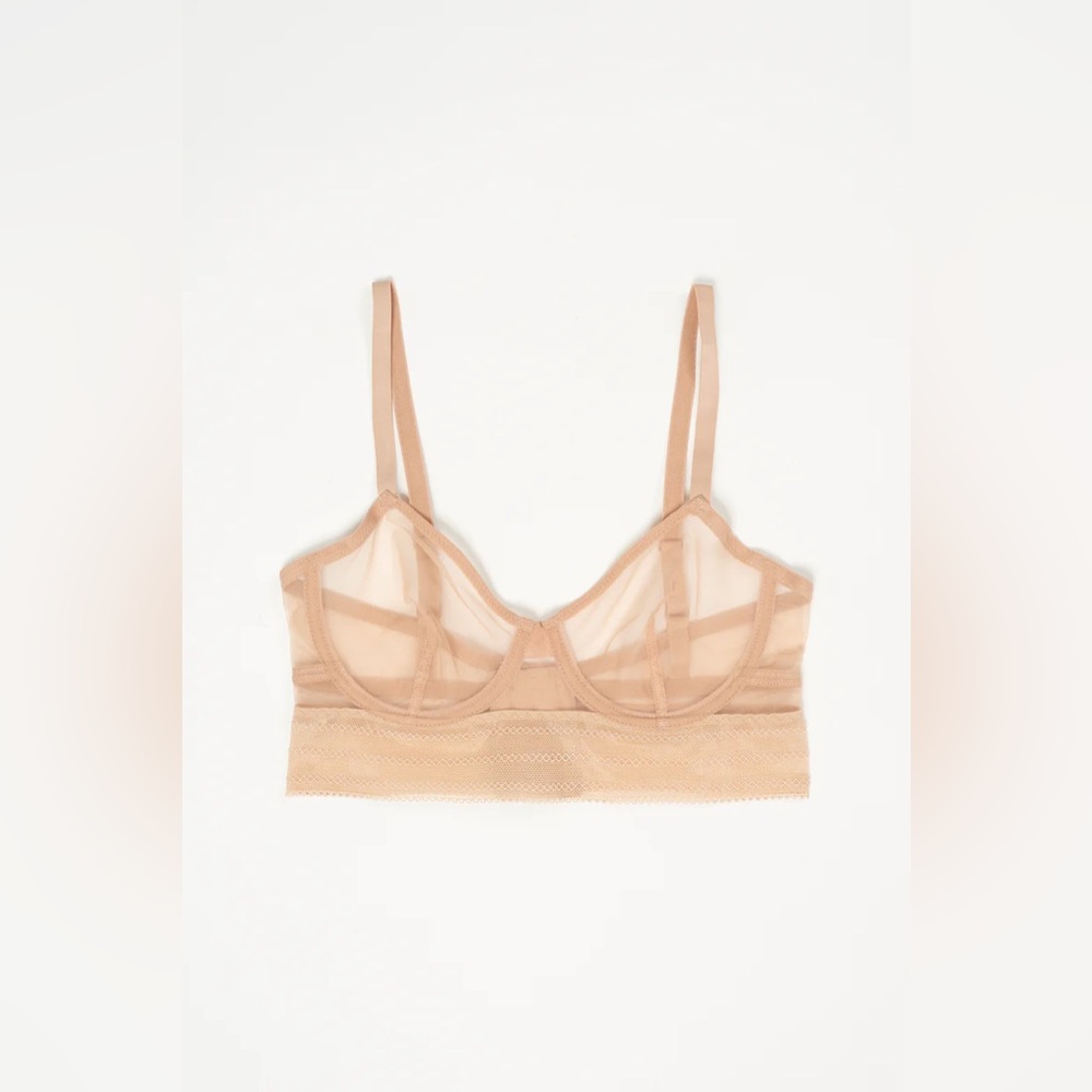 NWT Else Bare Underwire Full Cup Longline Bra
Powder 34C
